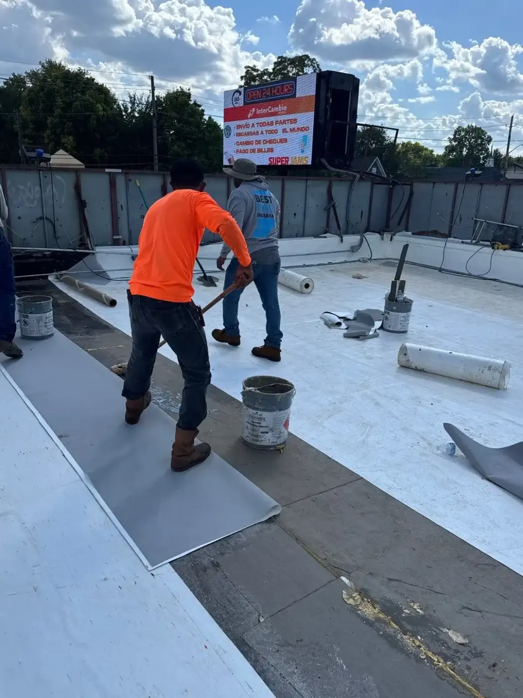 Membrane repair completed in Attica